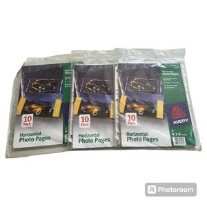 AVERY horizontal photo pages holder